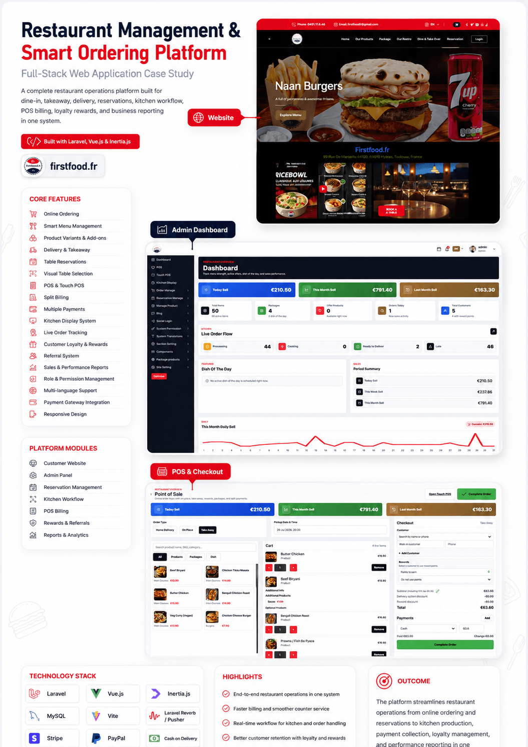 Restaurant Management & Smart Ordering Platform